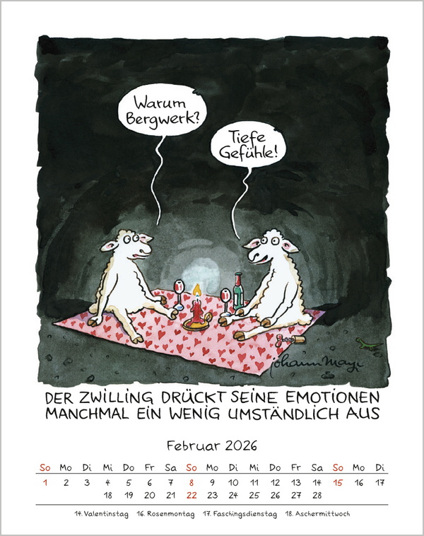 Zwillinge 2026, Innenansicht #2