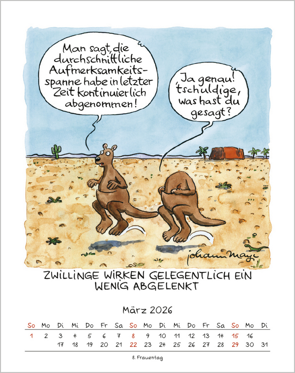 Zwillinge 2026, Innenansicht #3