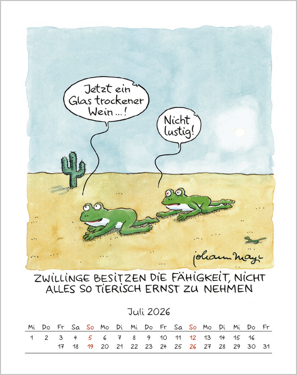 Zwillinge 2026, Innenansicht #7