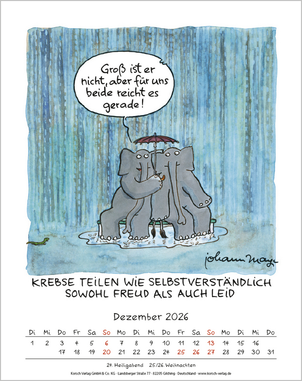 Krebs 2026, Innenansicht #12