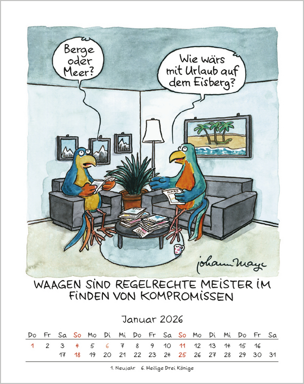 Waage 2026, Innenansicht #1
