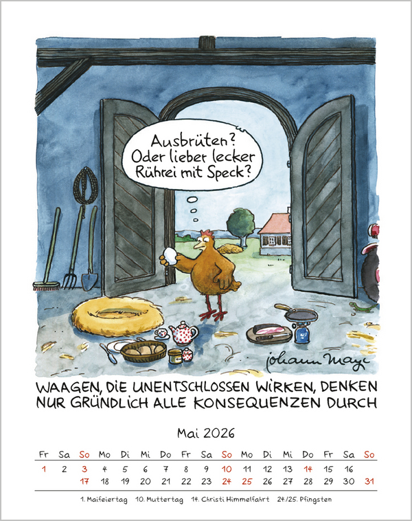Waage 2026, Innenansicht #5