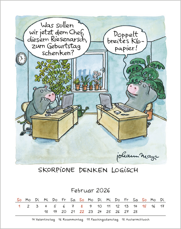 Skorpion 2026, Innenansicht #2