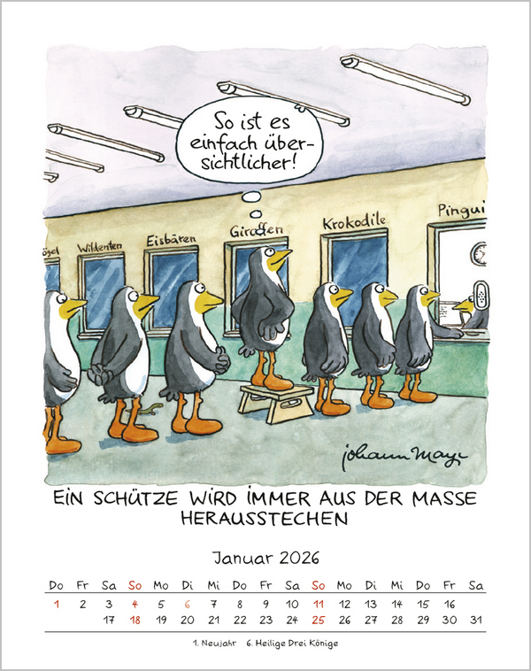 Schütze 2026, Innenansicht #1