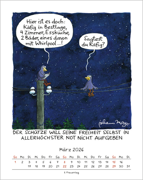 Schütze 2026, Innenansicht #3
