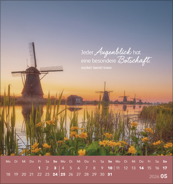 Genieße jeden Augenblick 2026, Innenansicht #5