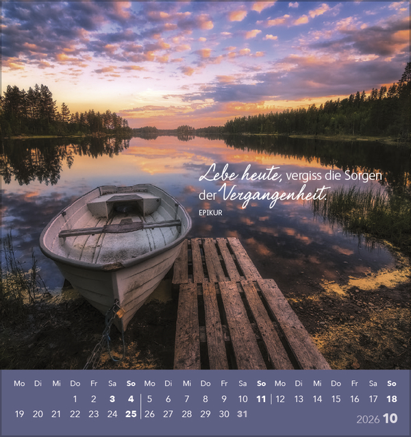 Genieße jeden Augenblick 2026, Innenansicht #10