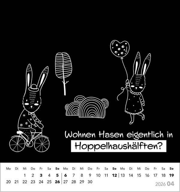 Visual Words Black 2026, Innenansicht #4