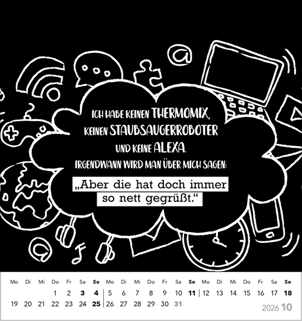 Visual Words Black 2026, Innenansicht #10