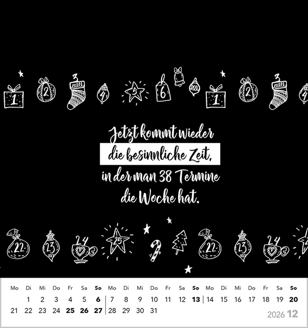 Visual Words Black 2026, Innenansicht #12