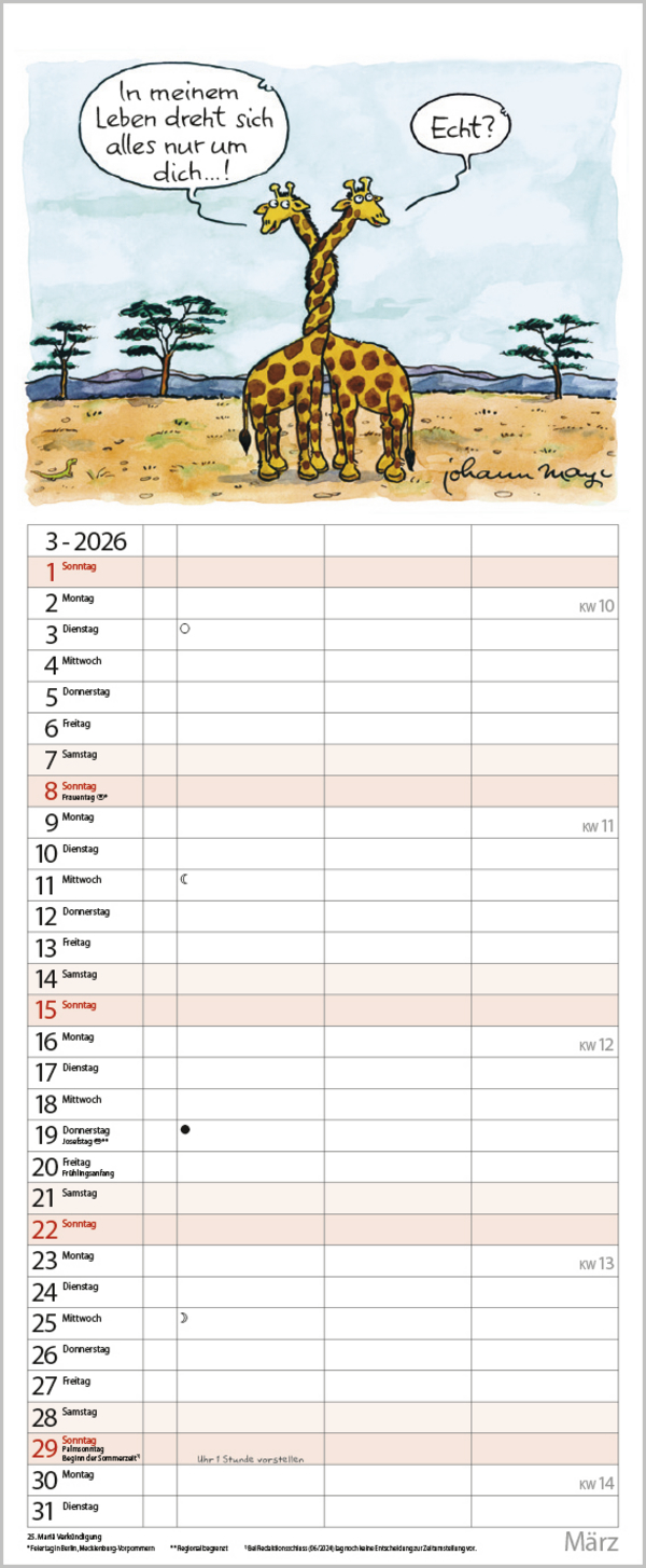 Timer für 2 2026, Innenansicht #3