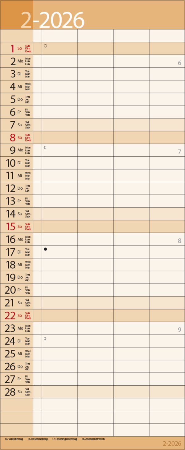 Family Timer Lifestyle 2026, Innenansicht #2