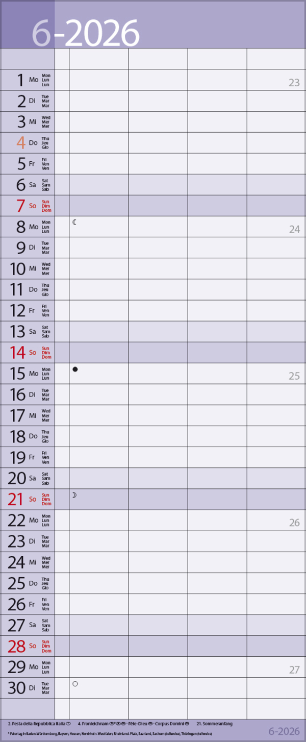 Family Timer Lifestyle 2026, Innenansicht #6