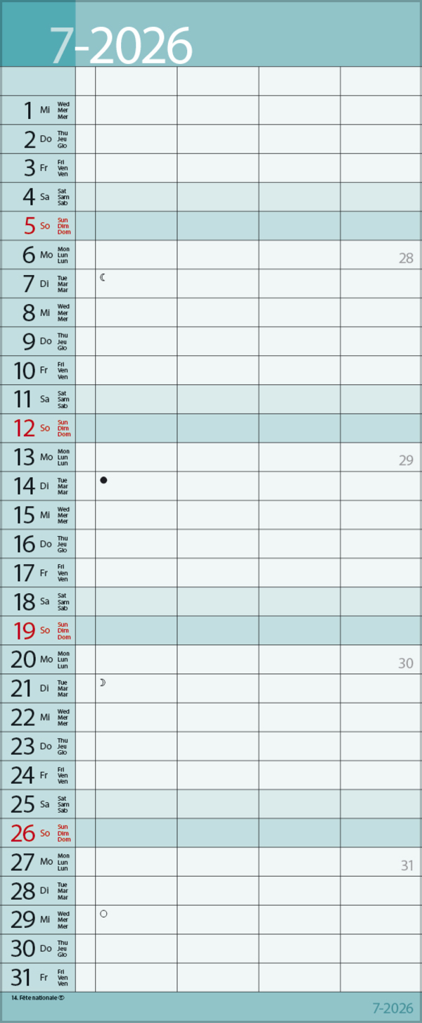 Family Timer Lifestyle 2026, Innenansicht #7