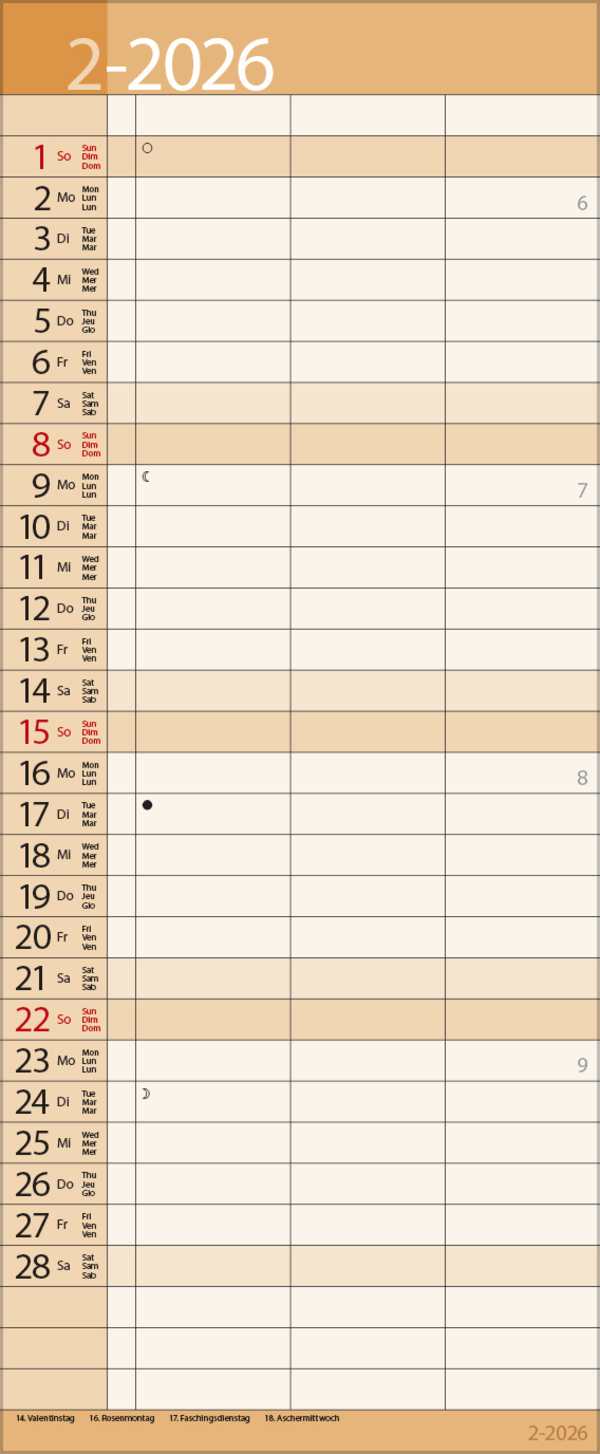Timer for 2 Lifestyle 2026, Innenansicht #2