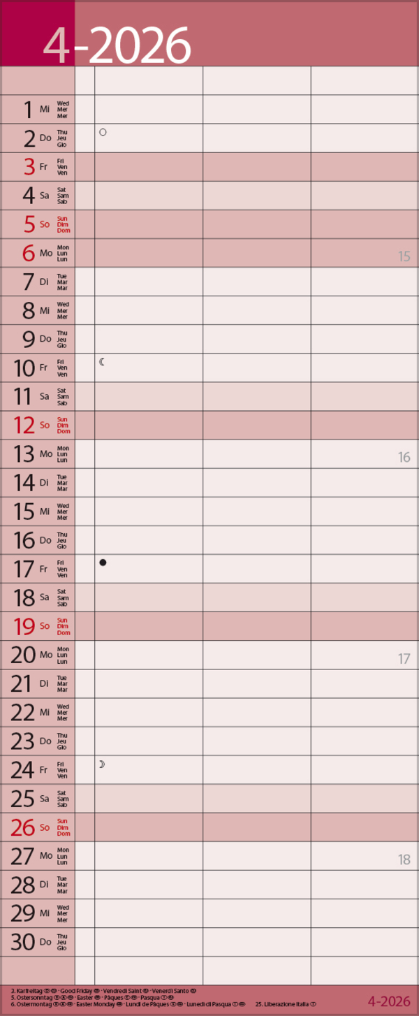 Timer for 2 Lifestyle 2026, Innenansicht #4