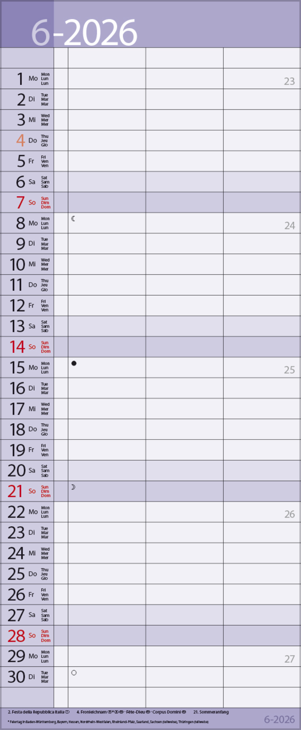 Timer for 2 Lifestyle 2026, Innenansicht #6