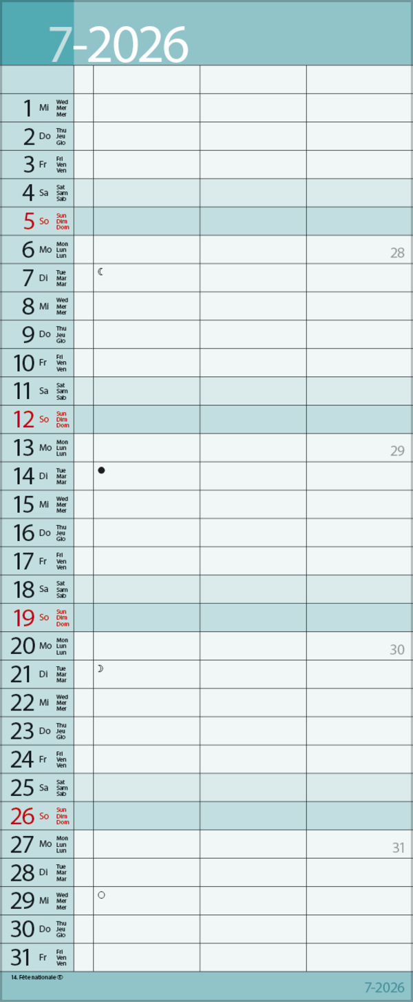 Timer for 2 Lifestyle 2026, Innenansicht #7