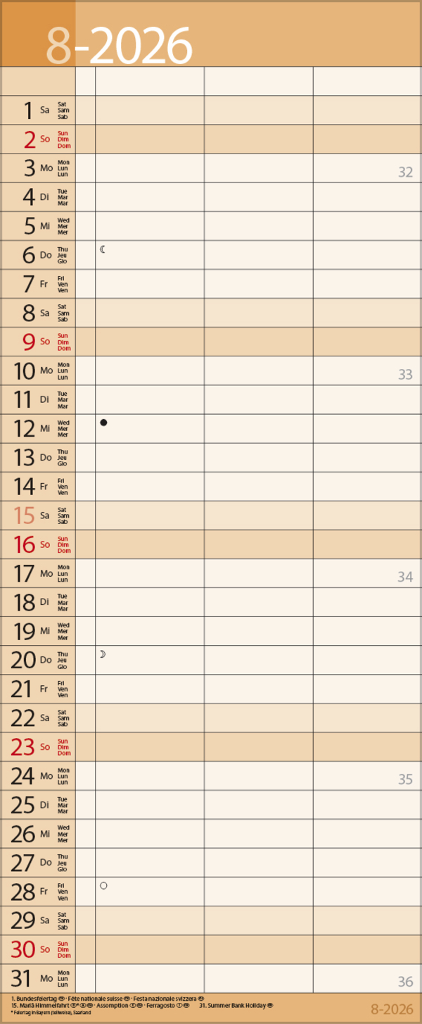 Timer for 2 Lifestyle 2026, Innenansicht #8