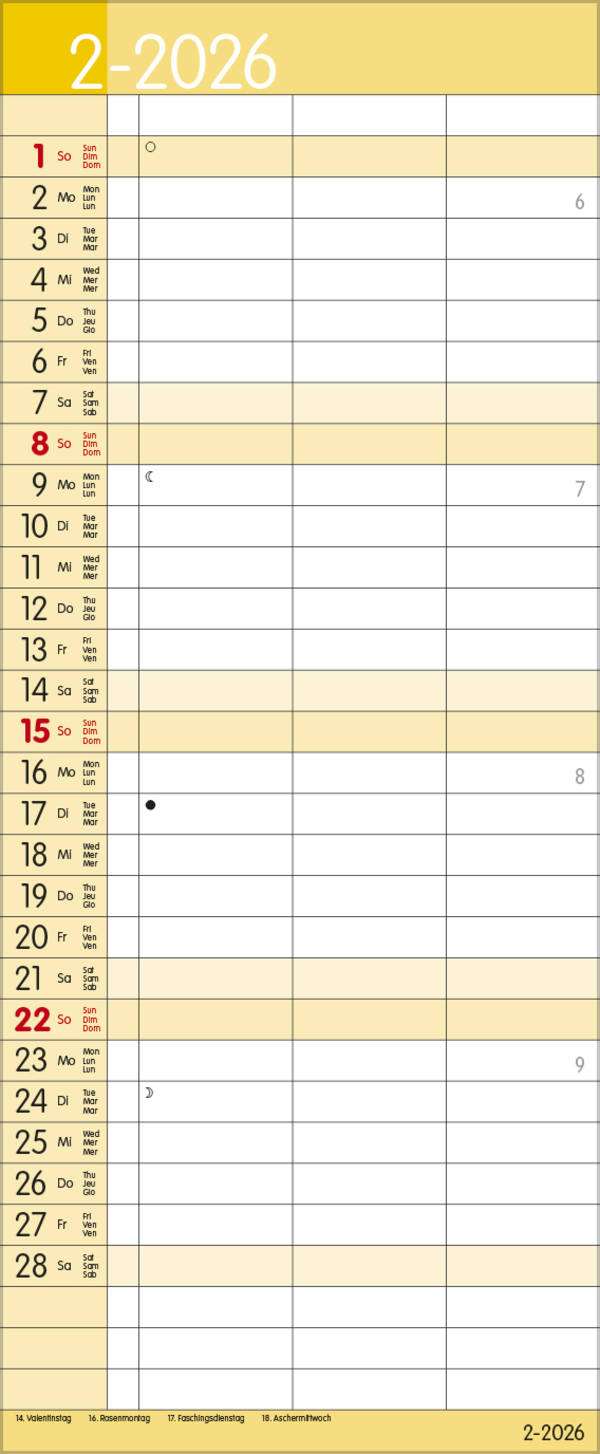 Timer for 2 Safran 2026, Innenansicht #2