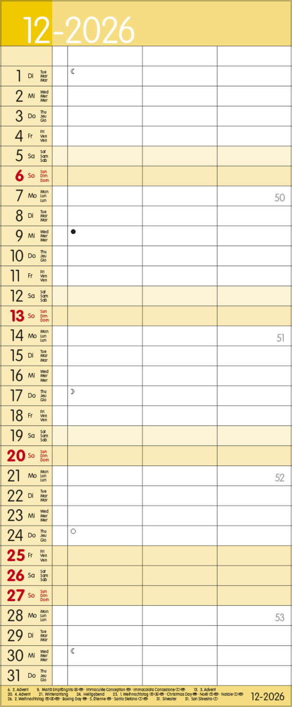 Timer for 2 Safran 2026, Innenansicht #12