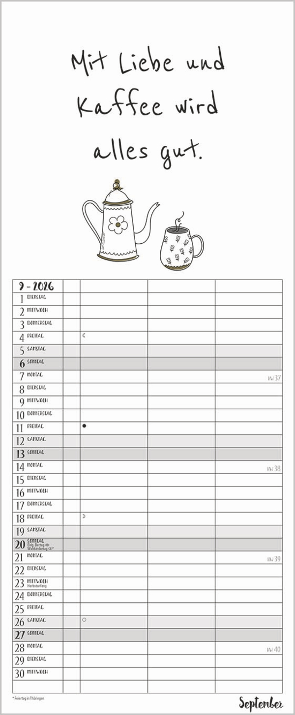 Visual Words Timer für 2 2026, Innenansicht #9