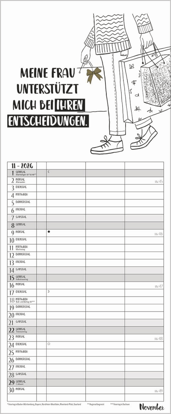 Visual Words Timer für 2 2026, Innenansicht #11