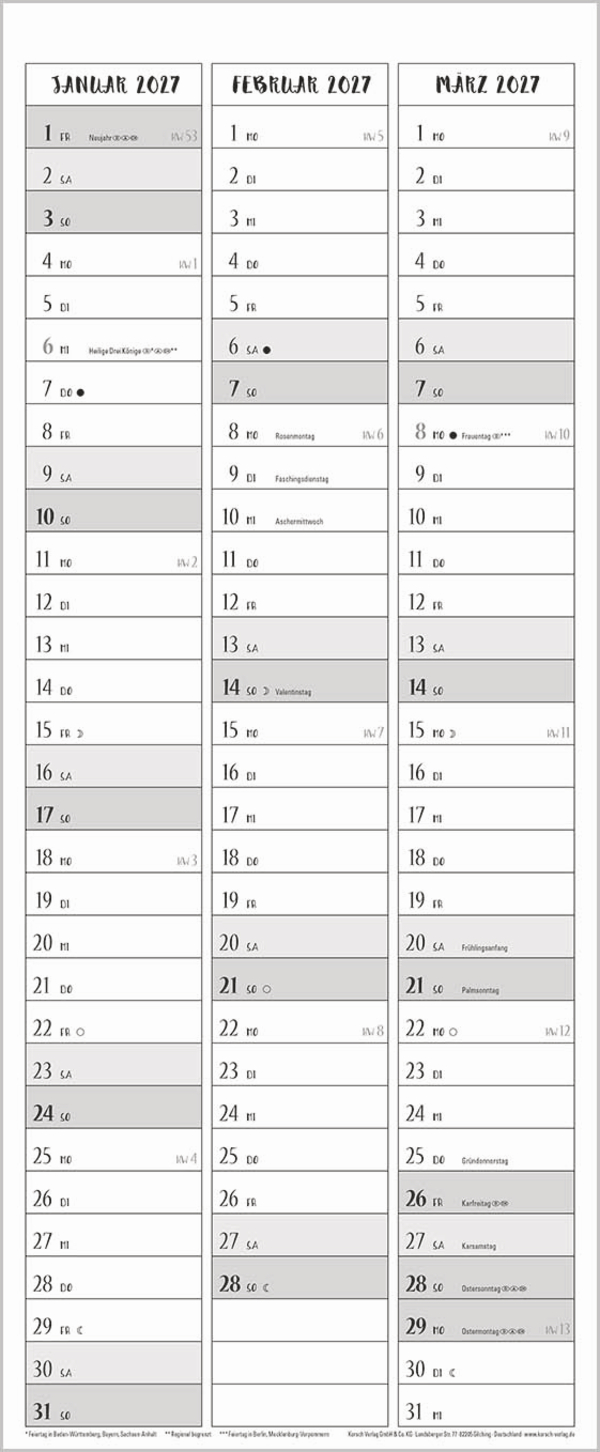 Visual Words Timer für 2 2026, Innenansicht #13