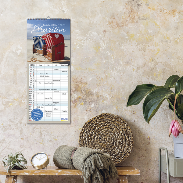 Familienplaner Maritim 2026, Innenansicht #16