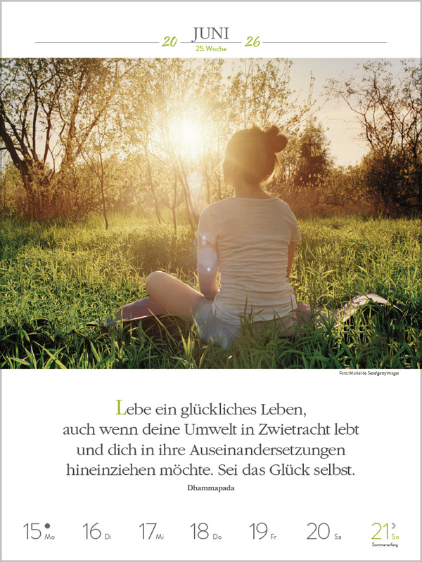 Buddhistische Weisheiten 2026, Innenansicht #7
