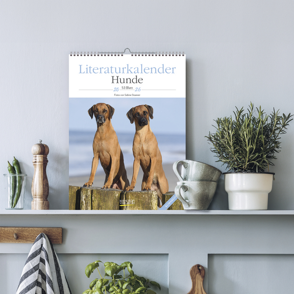 Literaturkalender Hunde 2026, Innenansicht #15
