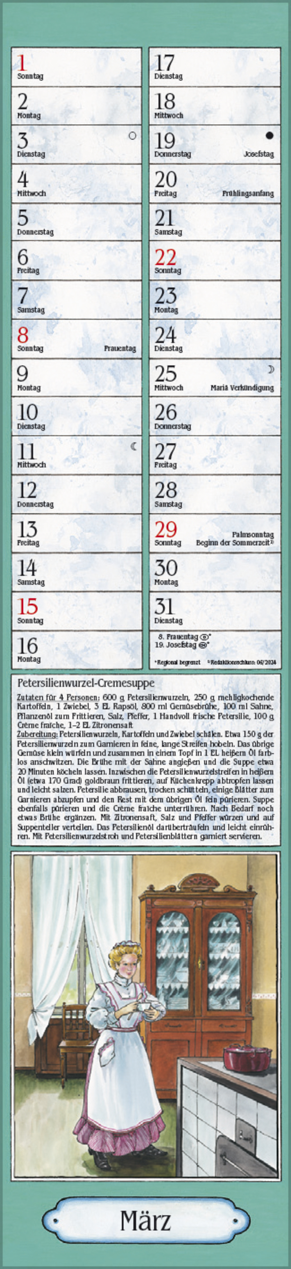 Aus Großmutters Küche Langplaner 2026, Innenansicht #3