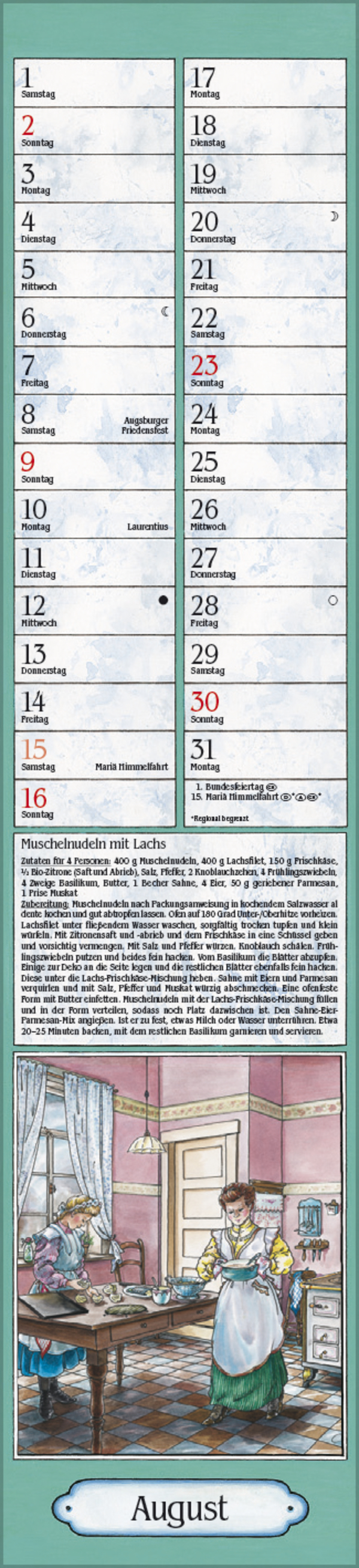 Aus Großmutters Küche Langplaner 2026, Innenansicht #8