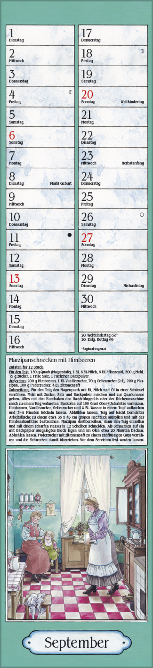 Aus Großmutters Küche Langplaner 2026, Innenansicht #9