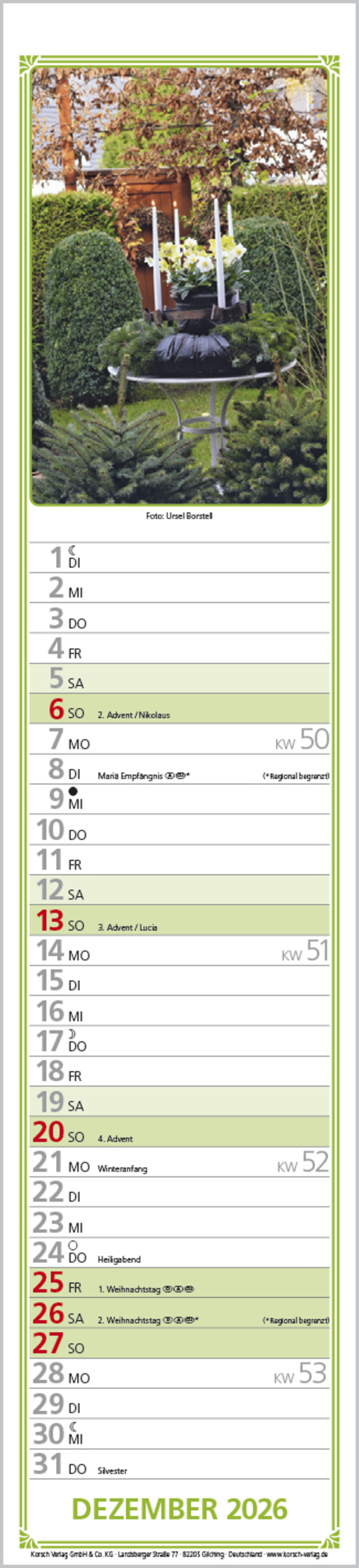 Rudis Gartenplaner 2026, Innenansicht #12