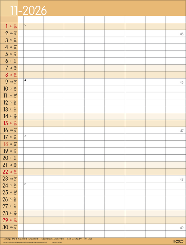 XXL Family Timer 8 2026, Innenansicht #11