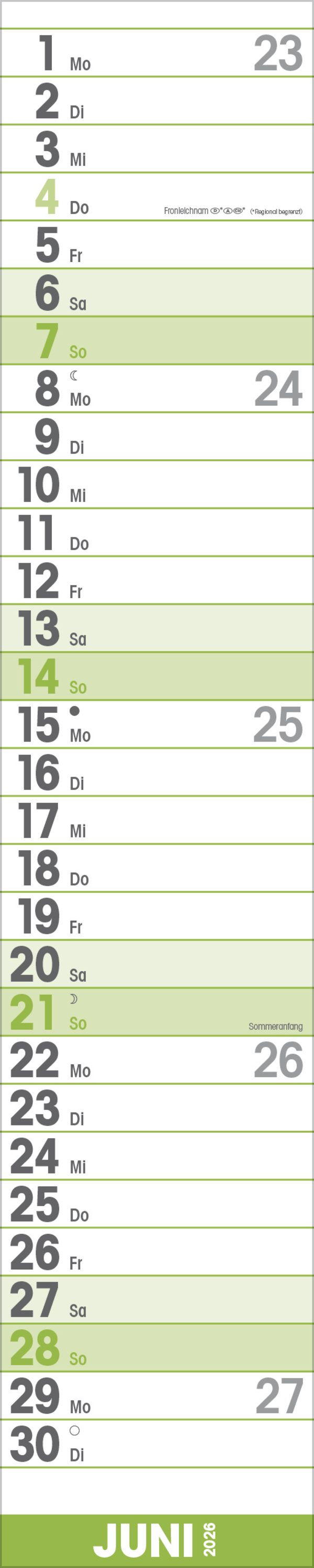 Supertimer 2026, Innenansicht #6