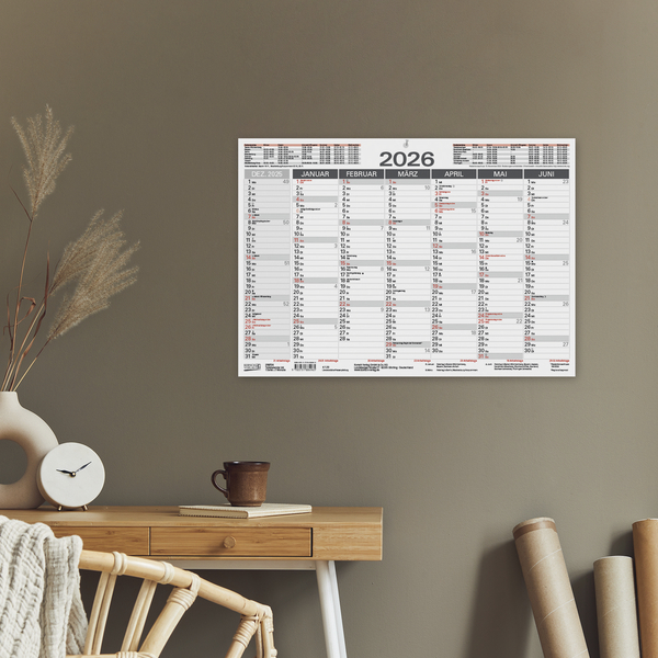 Tafelkalender A5 "Stabil" 2026, Innenansicht #16