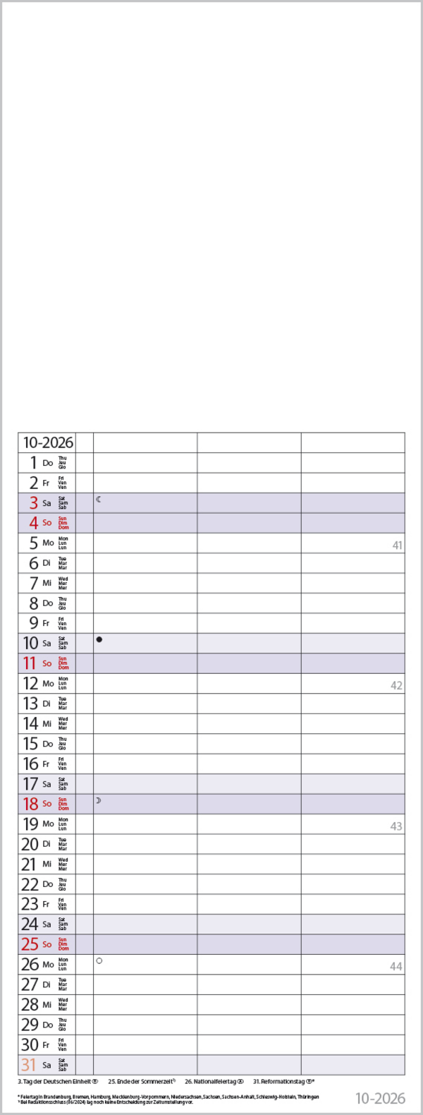 Foto-Malen-Basteln Timer for 2 2026, Innenansicht #10