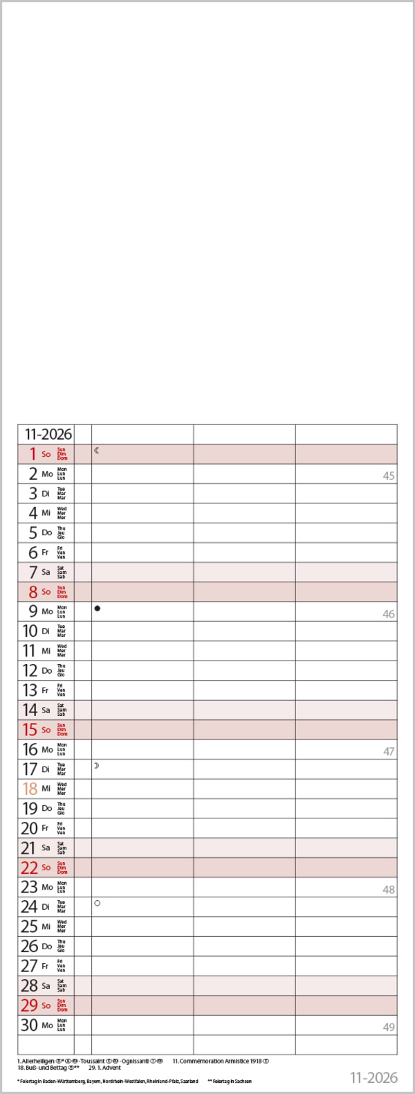 Foto-Malen-Basteln Timer for 2 2026, Innenansicht #11