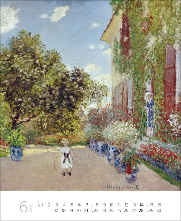 Claude Monet 2026, Innenansicht #6