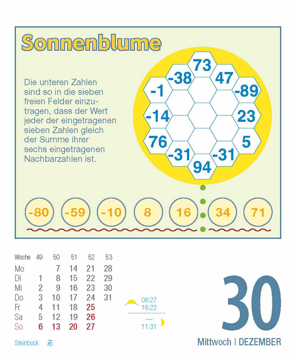Rätsel und Denkspiele 2026, Innenansicht #16