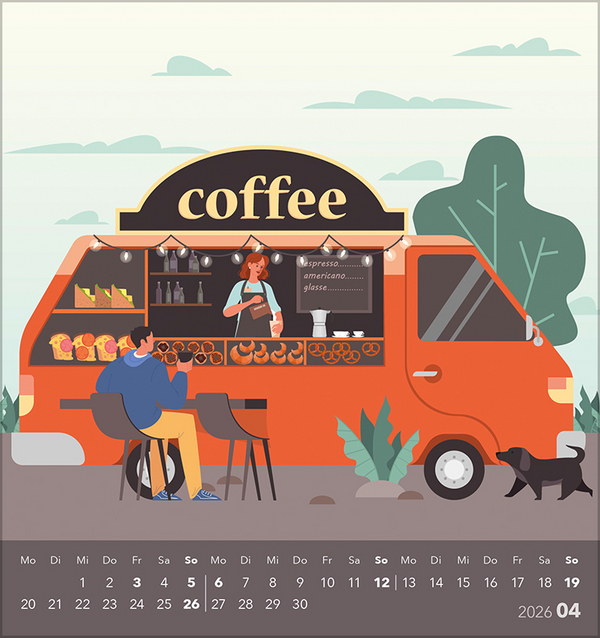 Kaffee? Läuft bei mir! 2026, Innenansicht #4