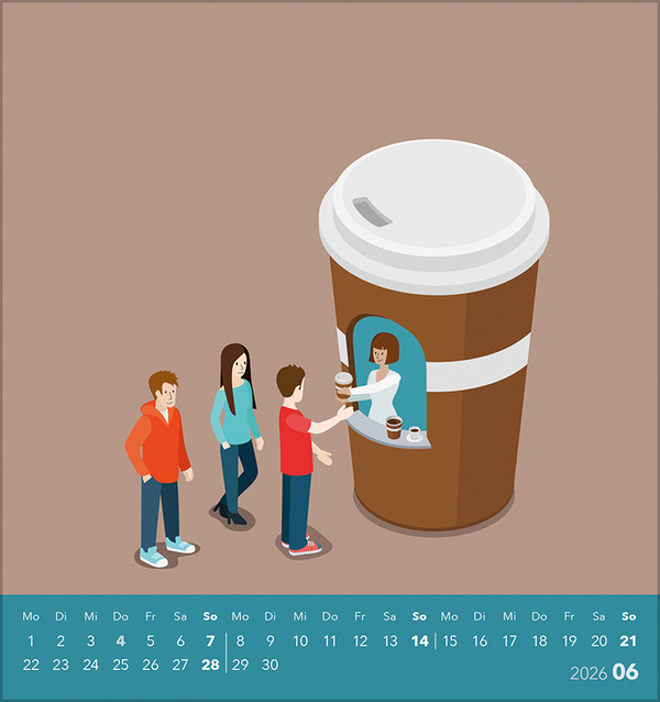 Kaffee? Läuft bei mir! 2026, Innenansicht #6