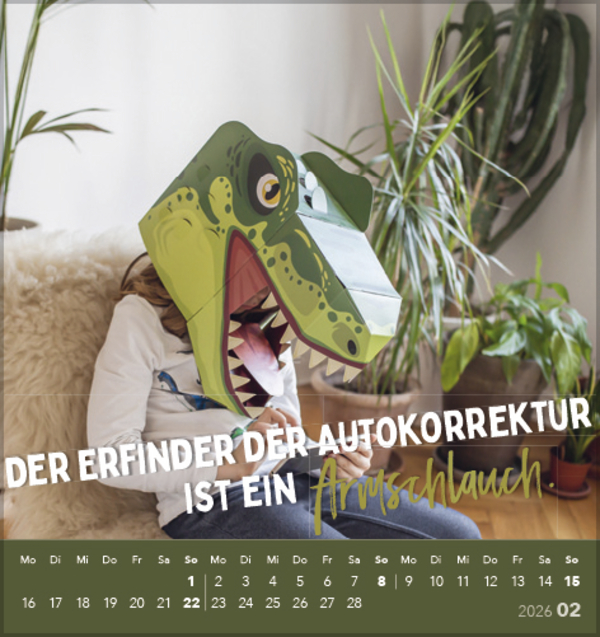 Lieber verrückt das Leben genießen 2026, Innenansicht #2