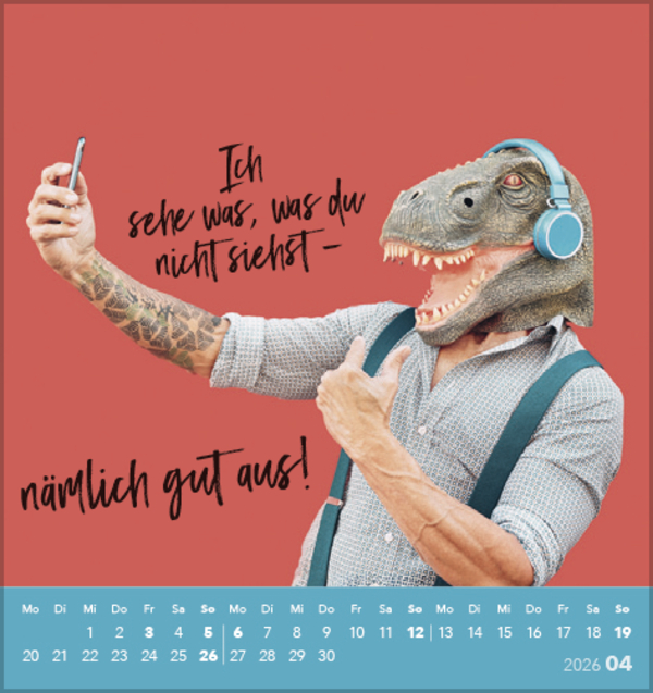 Lieber verrückt das Leben genießen 2026, Innenansicht #4