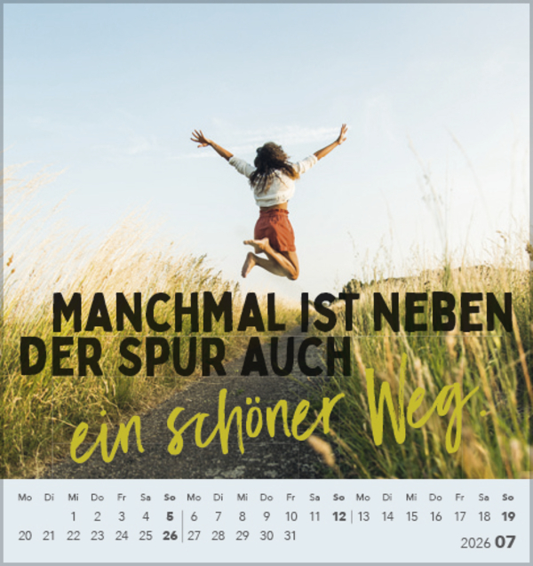 Lieber verrückt das Leben genießen 2026, Innenansicht #7