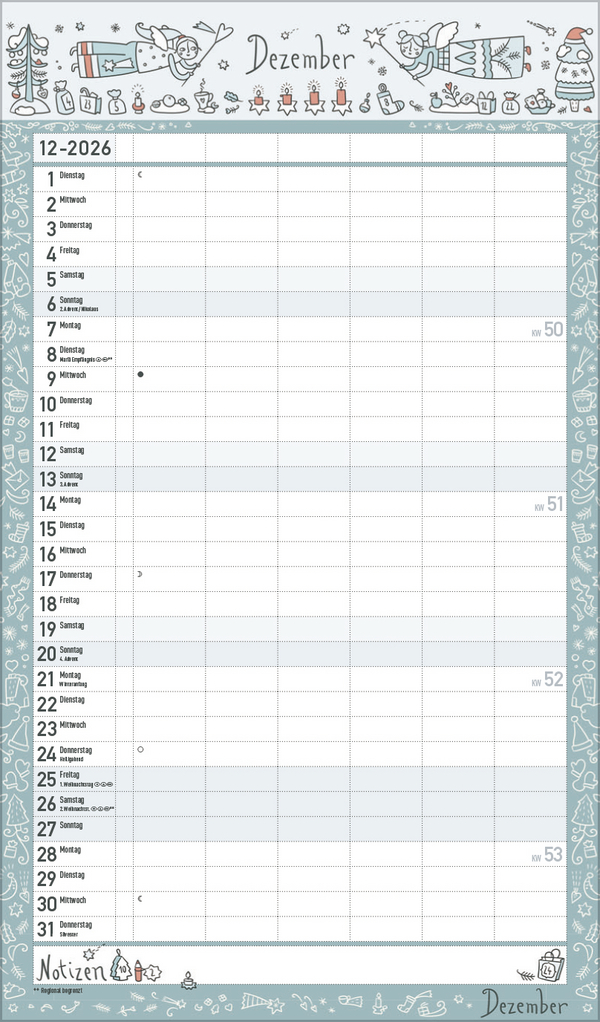 Familienplaner Lieblingspl&auml;ne f&uuml;r Lieblingstage 2026, Innenansicht #12