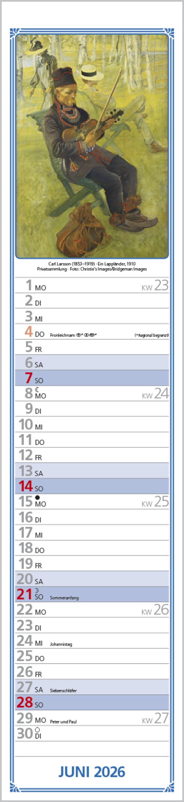 Hildes Küchenplaner 2026, Innenansicht #6