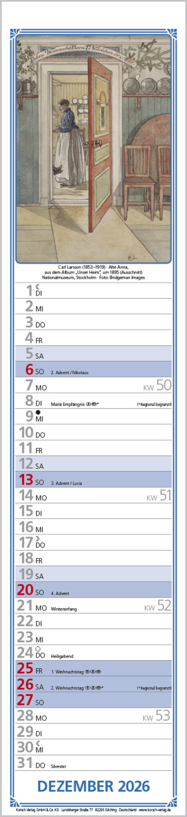 Hildes Küchenplaner 2026, Innenansicht #12